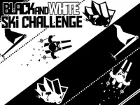 Black  amp;amp; white ski challenge