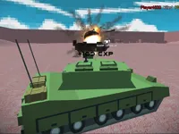 image Helicopter And Tank Battle vehicle wars